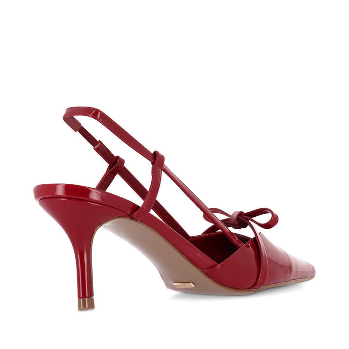 DAISY - SCARLET PATENT