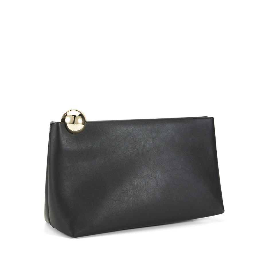 DANIELLE CLUTCH BAG - BLACK