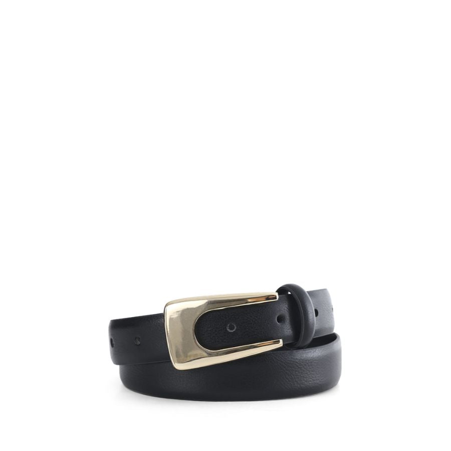 DIANE BELT - BLACK-GOLD