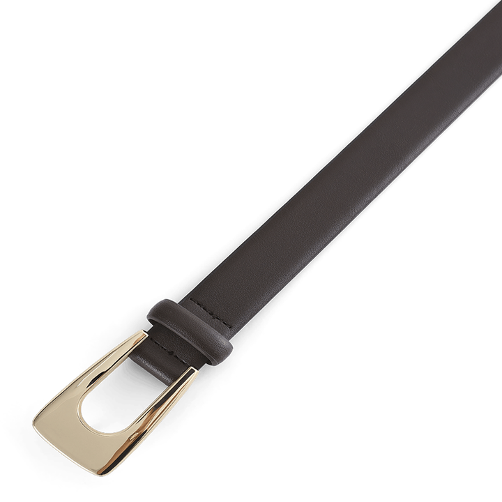 DIANE BELT - CHOCOLATE-GOLD