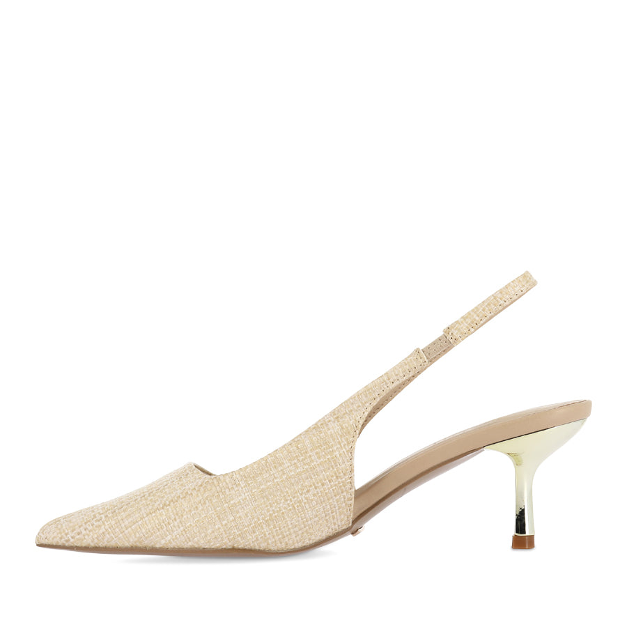 GEMIMA - NATURAL RAFFIA-GOLD