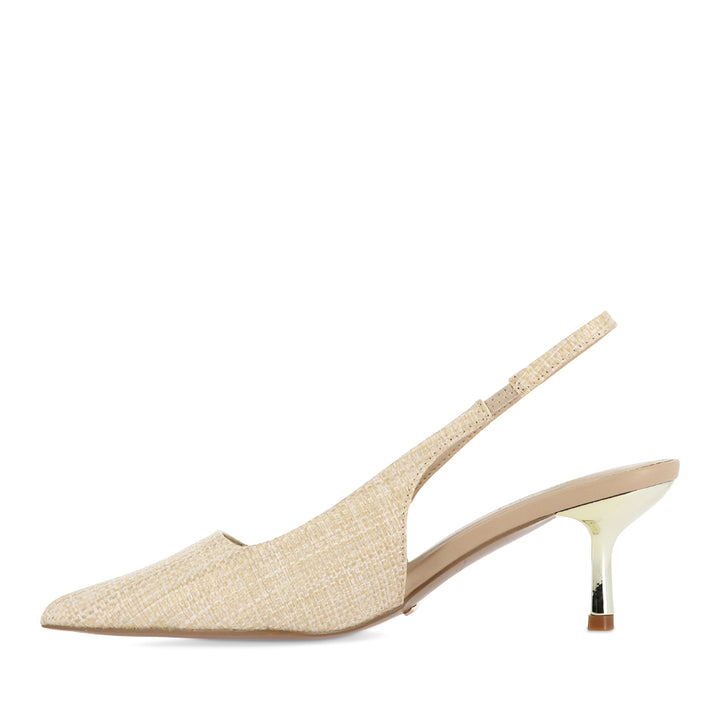 GEMIMA - NATURAL RAFFIA-GOLD