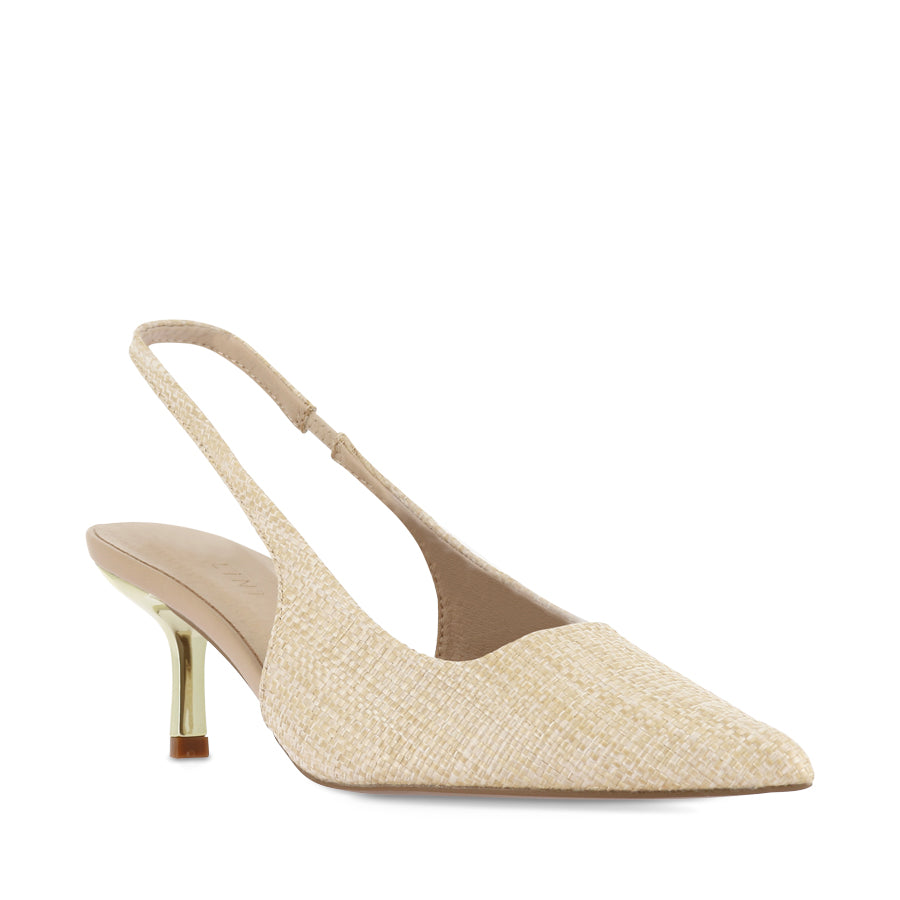 GEMIMA - NATURAL RAFFIA-GOLD