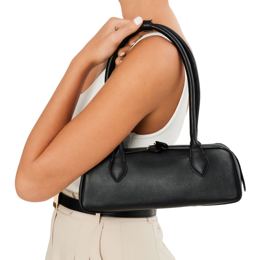GIA SHOULDER BAG - BLACK