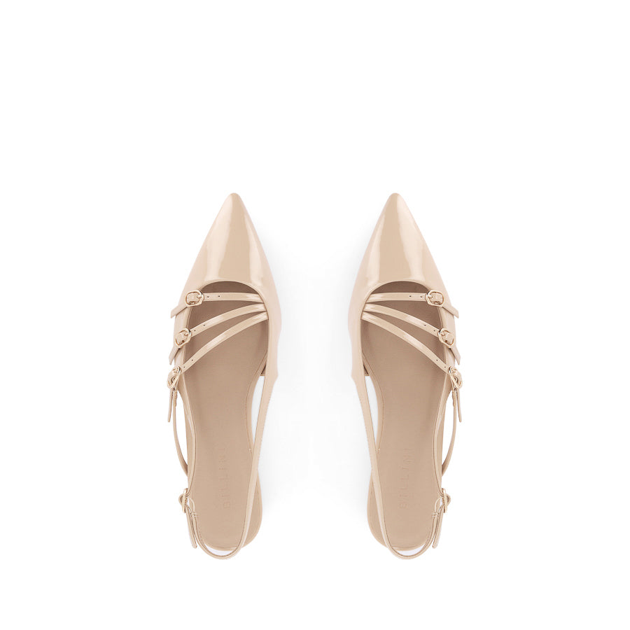 HETTIE - BEIGE PATENT