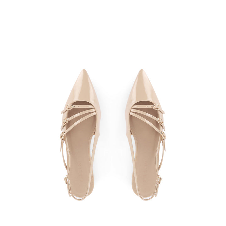 HETTIE - BEIGE PATENT