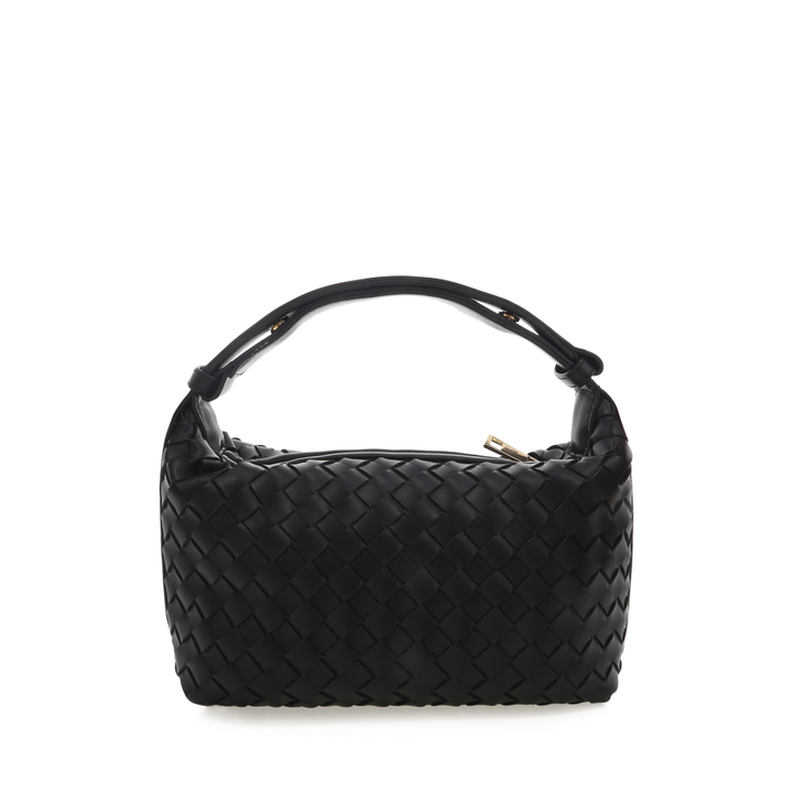 ISABELLE HANDLE BAG - BLACK