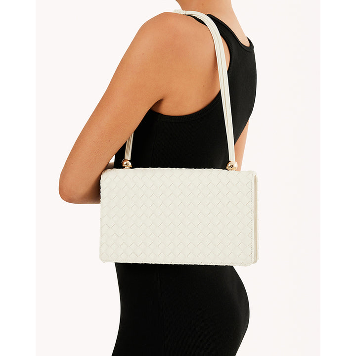 MINA SHOULDER BAG - BONE