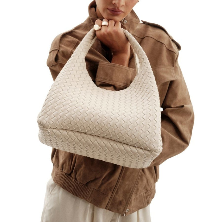 NOVIE SHOULDER BAG - BONE
