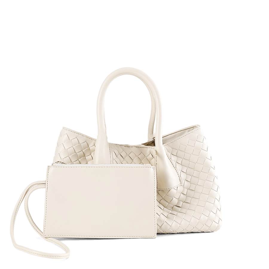 PHINEAS HANDLE BAG - BONE