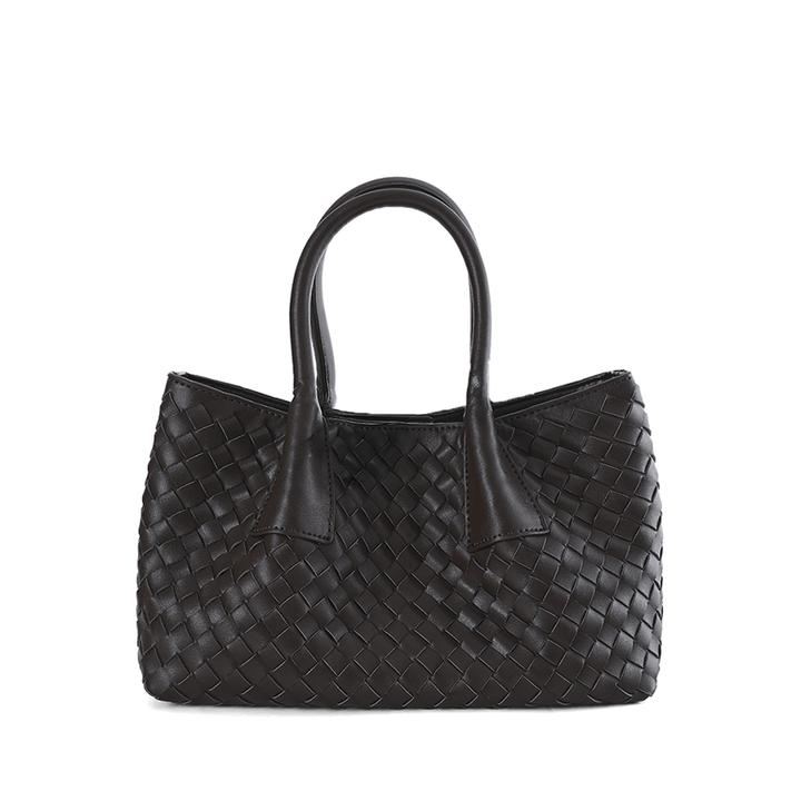 PHINEAS HANDLE BAG - CHOCOLATE