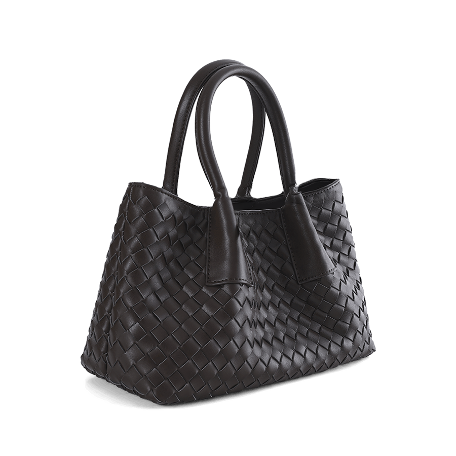 PHINEAS HANDLE BAG - CHOCOLATE