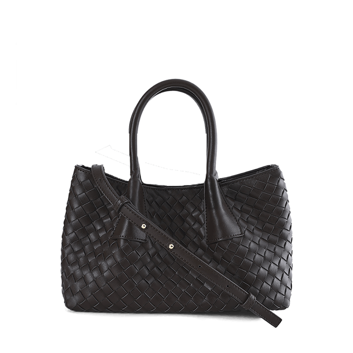 PHINEAS HANDLE BAG - CHOCOLATE