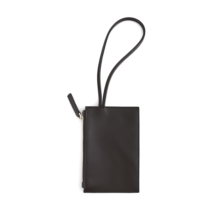 PHINEAS HANDLE BAG - CHOCOLATE