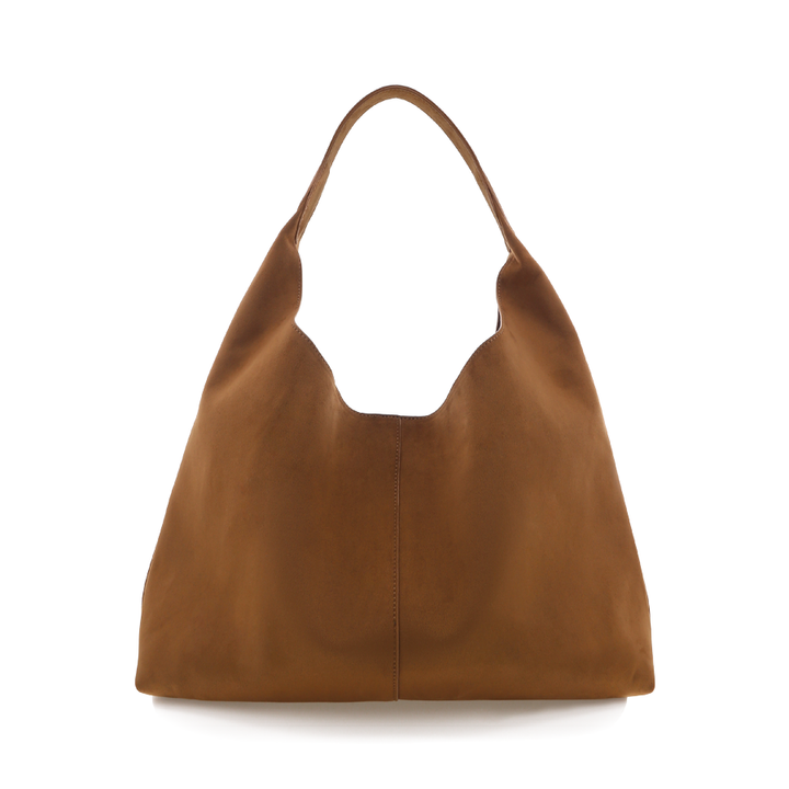 REMI SHOULDER BAG - HAZEL SUEDE