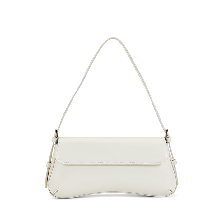 SABELLA SHOULDER BAG - WHITE SHINE