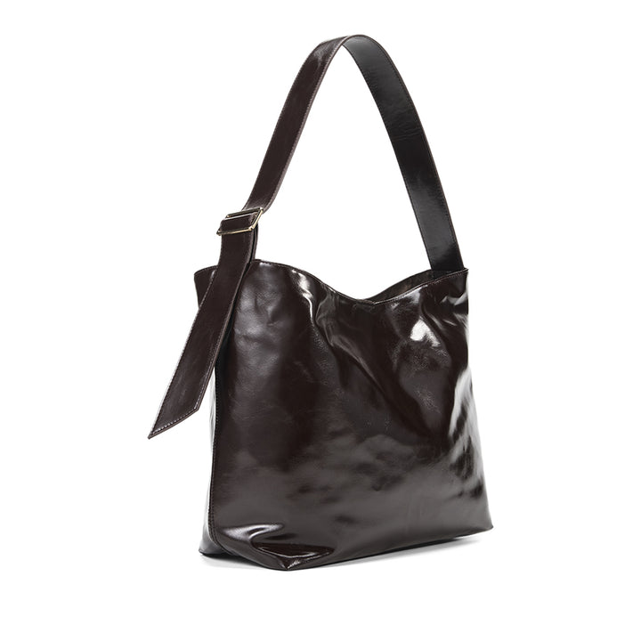 SISA SHOULDER BAG - CHOC