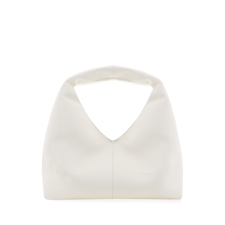 SOLENE HANDLE BAG - BONE