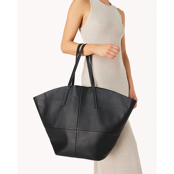 TASHA TOTE BAG - BLACK