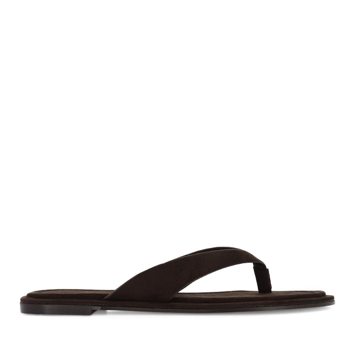 ZENOBIA - DARK CACAO SUEDE