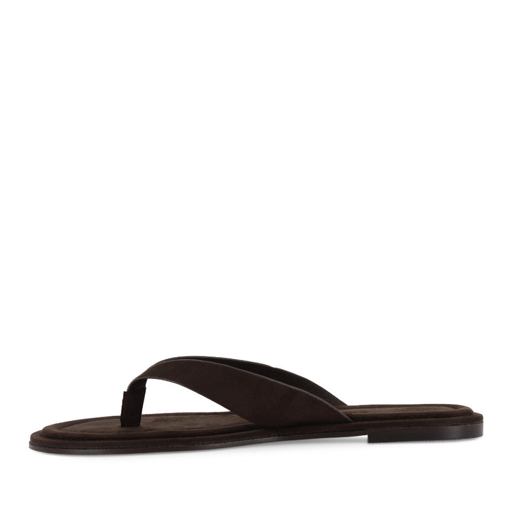ZENOBIA - DARK CACAO SUEDE