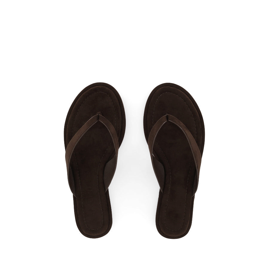 ZENOBIA - DARK CACAO SUEDE