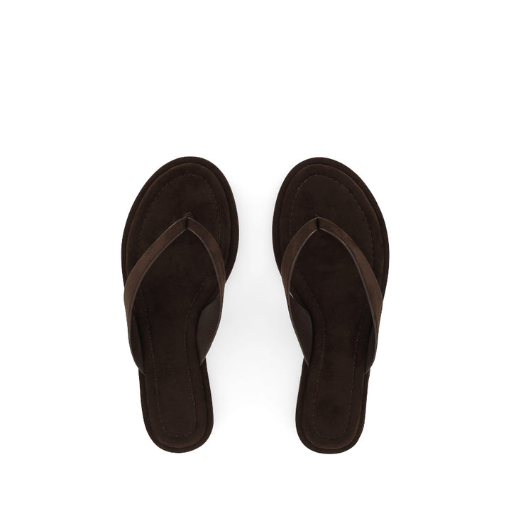 ZENOBIA - DARK CACAO SUEDE