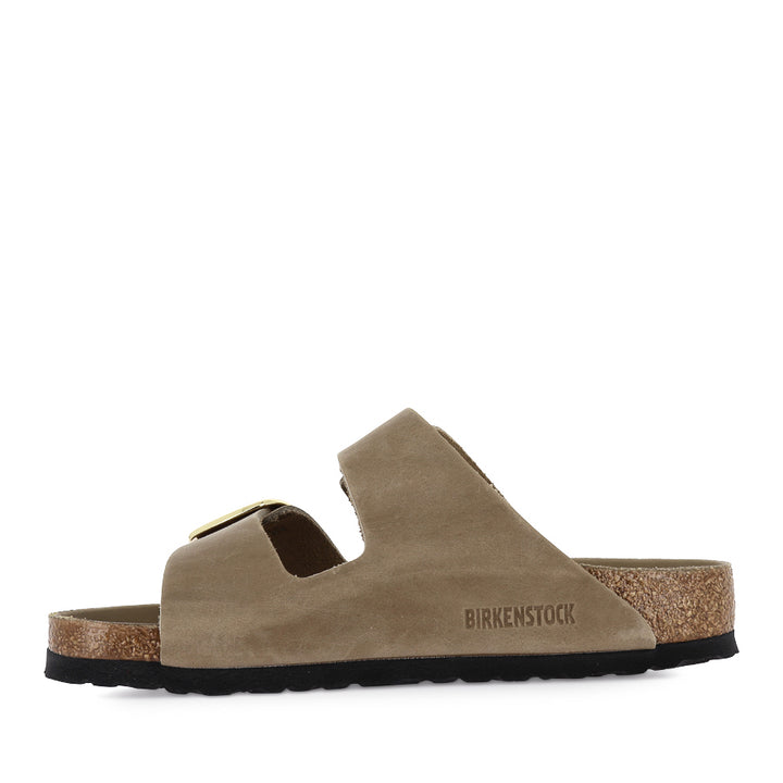 ARIZONA BIG BUCKLE - TABACCO BROWN OILED LEATHER