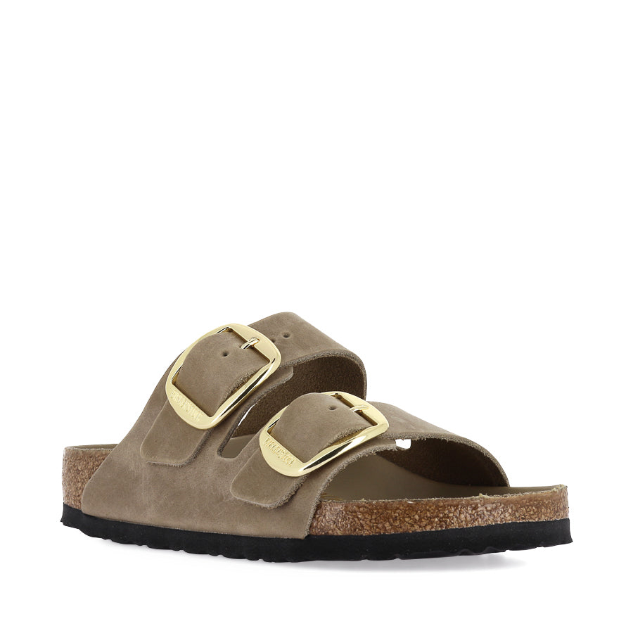 ARIZONA BIG BUCKLE - TABACCO BROWN OILED LEATHER