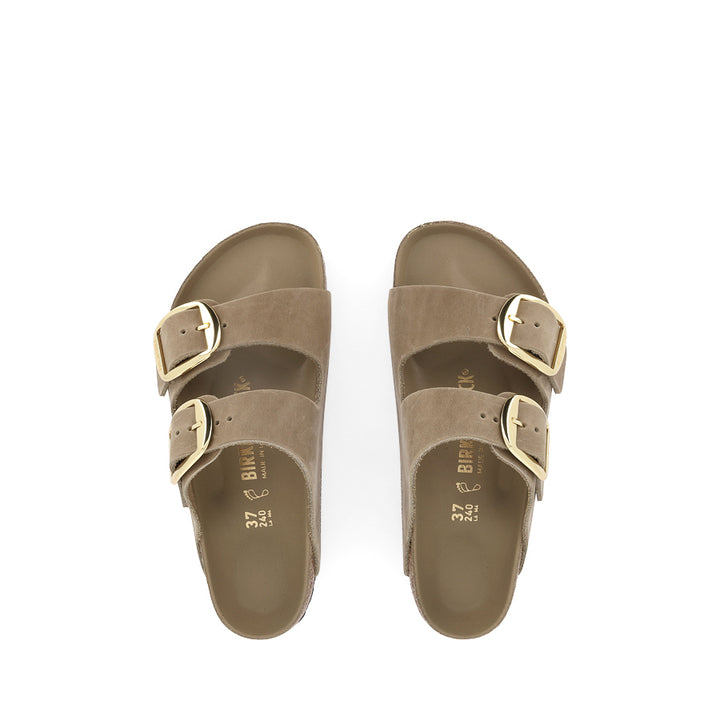 ARIZONA BIG BUCKLE - TABACCO BROWN OILED LEATHER