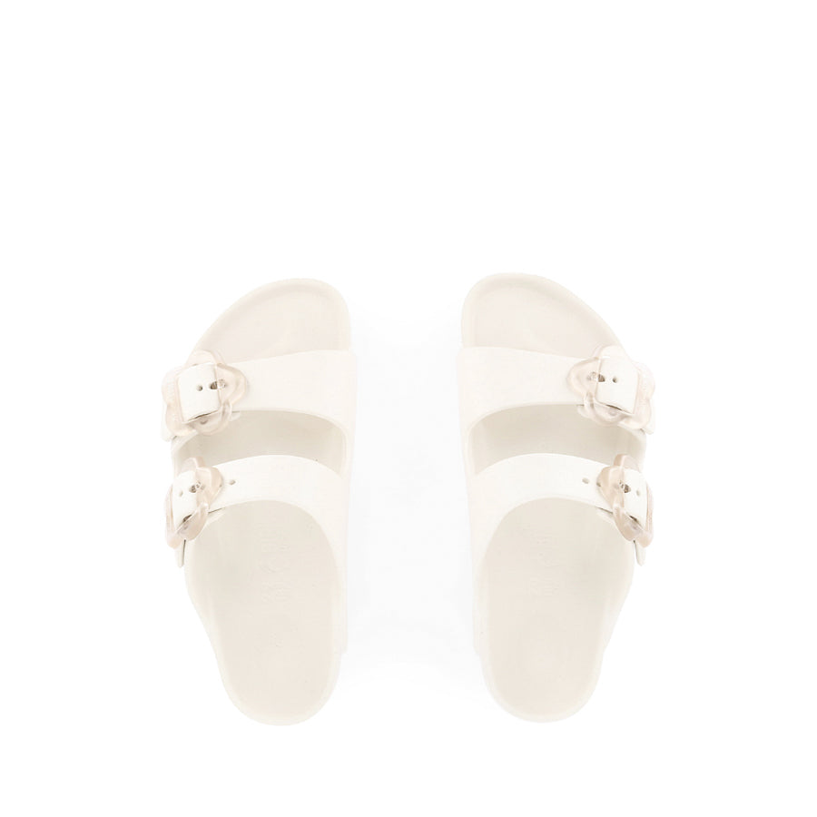 ARIZONA KIDS FLOWER EVA NARROW - EGGSHELL