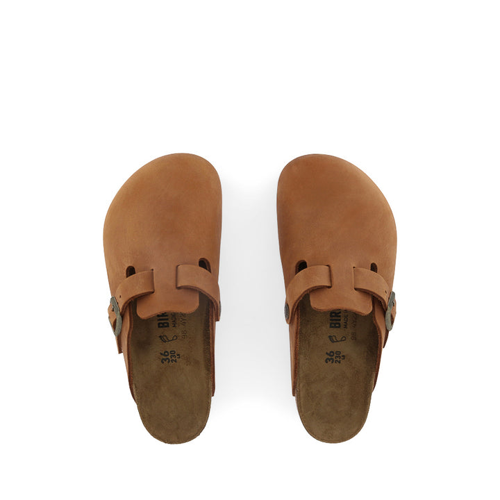 BOSTON OILED SEASONAL - COGNAC OILED LEATHER