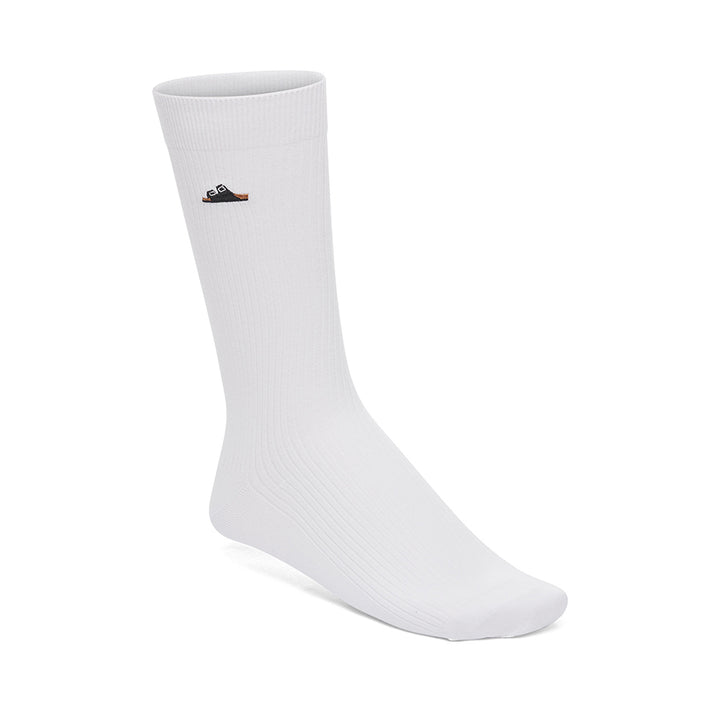 COTTON RIB SOCK 1 PACK - WHITE