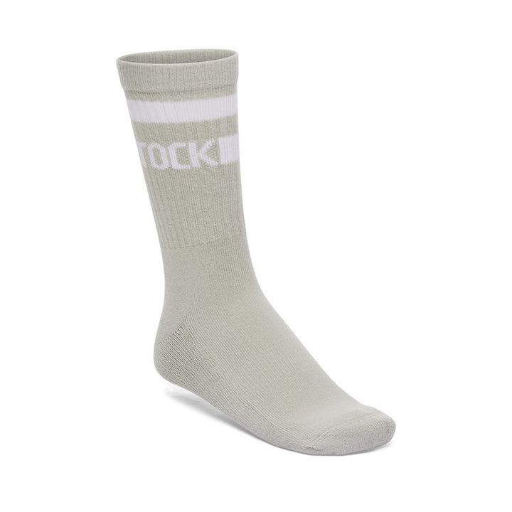 COTTON TENNIS SOCK - GREY/WHITE
