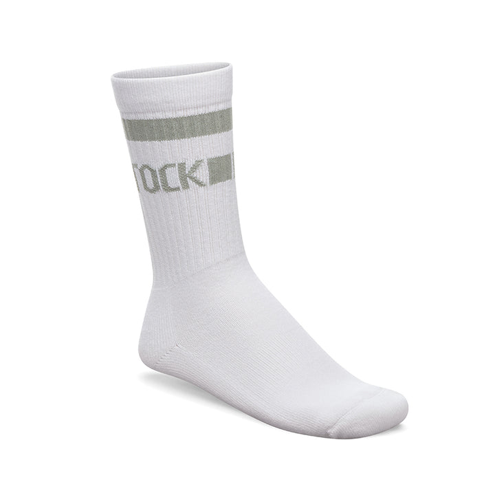 SOCK COTTON TENNIS - WHITE/PURE SAGE