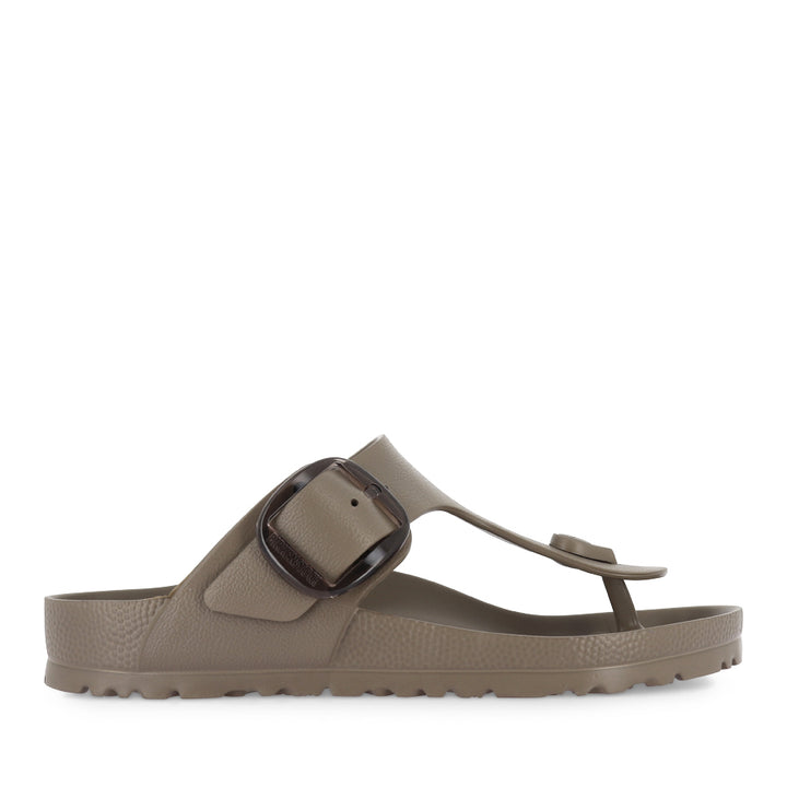 GIZEH EVA BIG BUCKLE - GREY TAUPE
