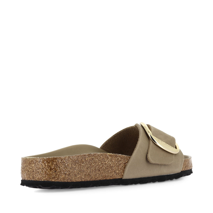 MADRID BIG BUCKLE - TABACCO BROWN OILED LEATHER