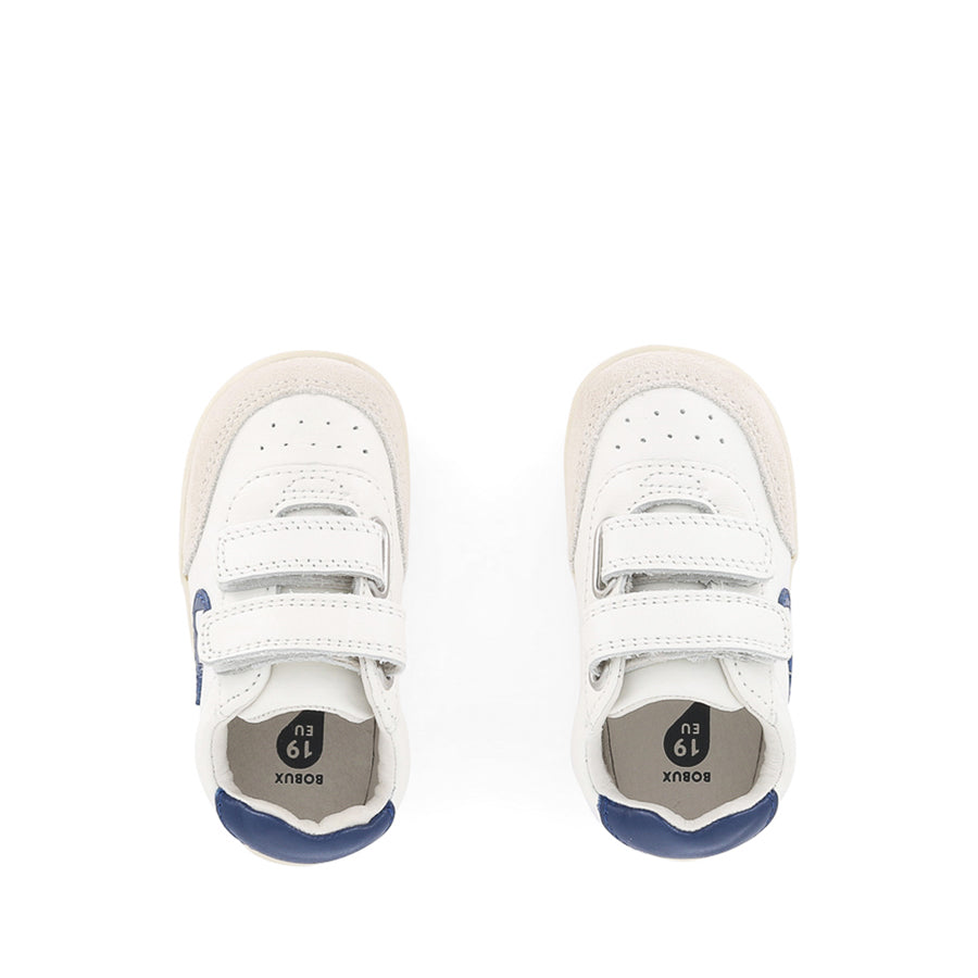 CHAMP-STEP UP - CHALK-GENTIAN BLUE LEATHER