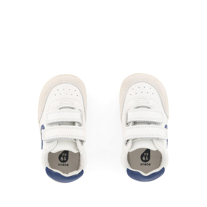 CHAMP-STEP UP - CHALK-GENTIAN BLUE LEATHER