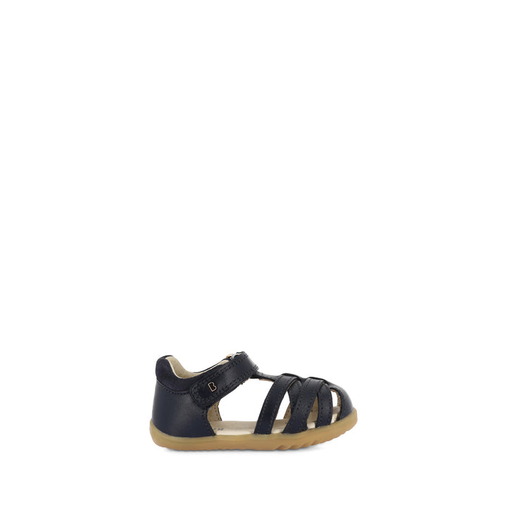 CROSS JUMP STEP UP - NAVY LEATHER