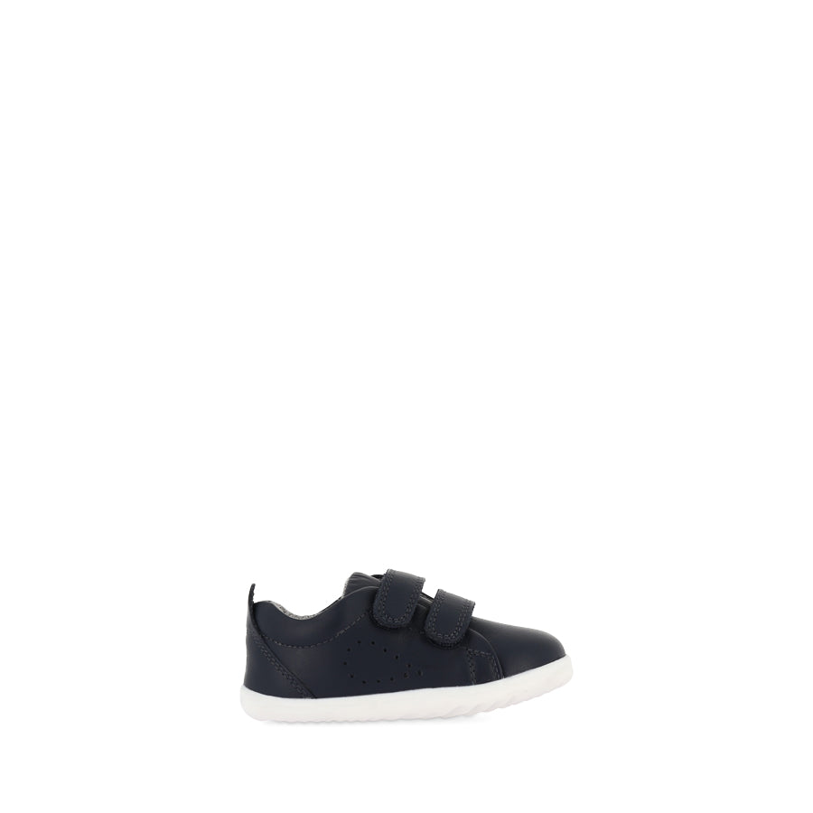 GRASS COURT STEP UP - NAVY LEATHER