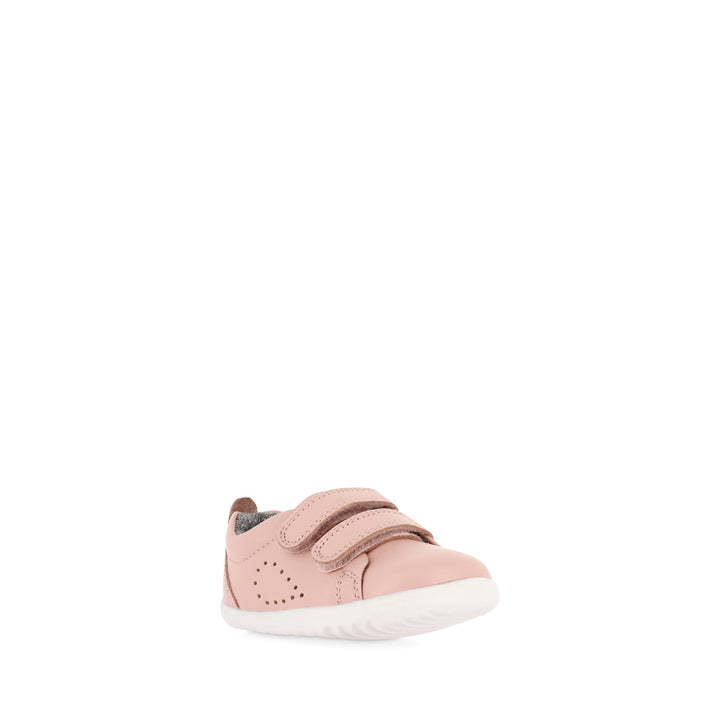 GRASS COURT STEP UP - SEASHELL PINK LEATHER