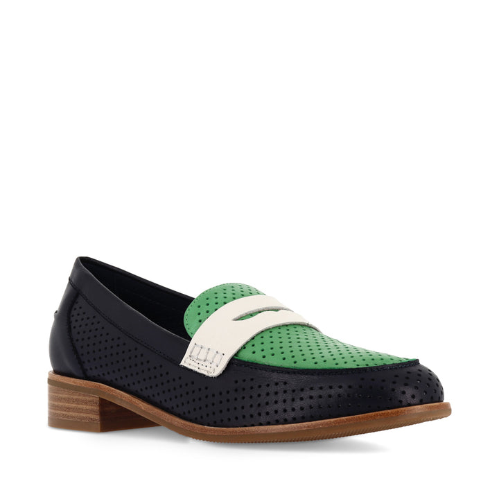 AFRICA - NAVY/GREEN/IVORY COMBO