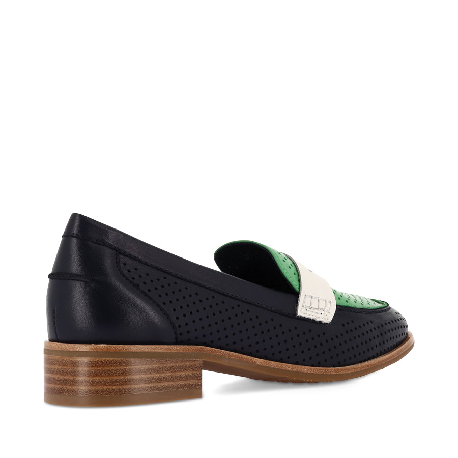 AFRICA - NAVY/GREEN/IVORY COMBO