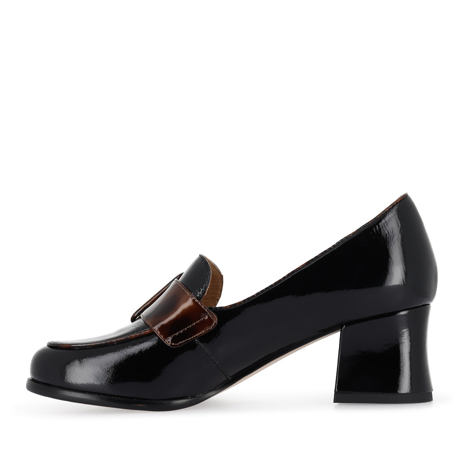 ALLYOOP - BLACK TURTLE PATENT LEATHER