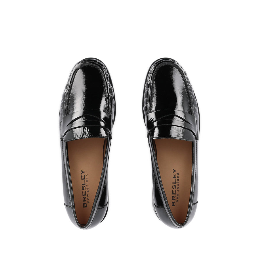 ASHA - BLACK PATENT LEATHER