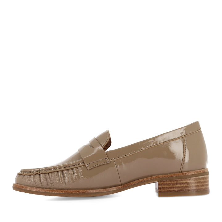ASHA - TAUPE PATENT LEATHER