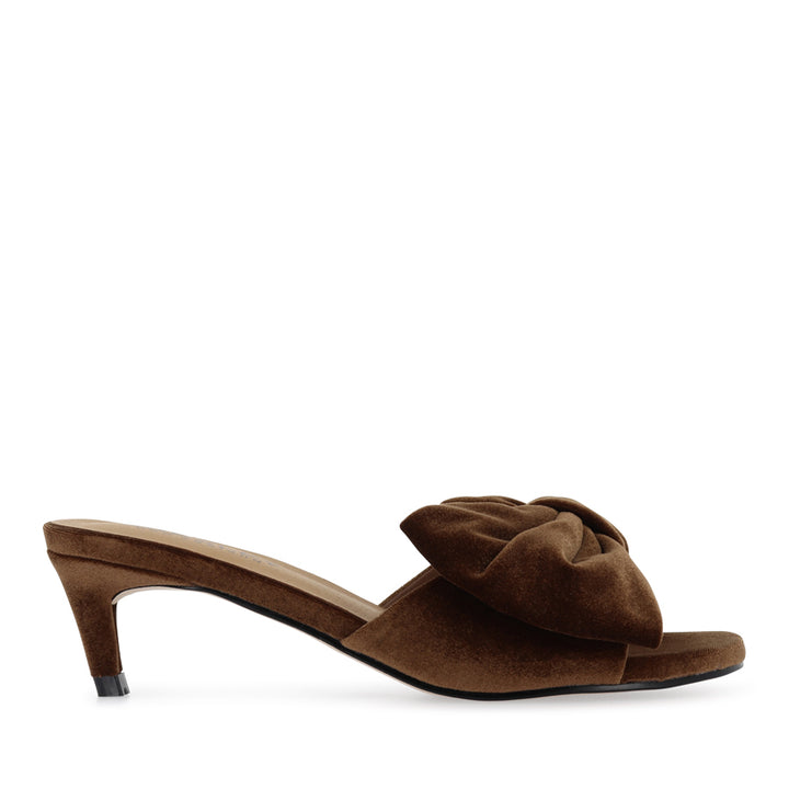 DARLING - DARK BROWN VELVET