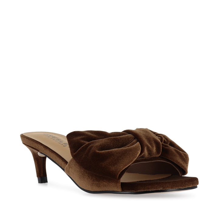 DARLING - DARK BROWN VELVET