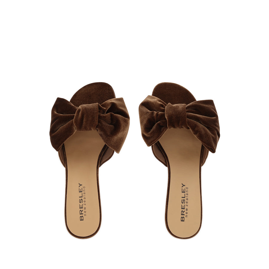 DARLING - DARK BROWN VELVET